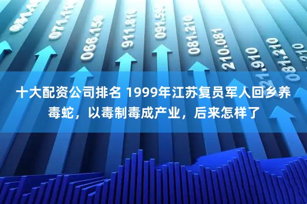 十大配资公司排名 1999年江苏复员军人回乡养毒蛇，以毒制毒成产业，后来怎样了