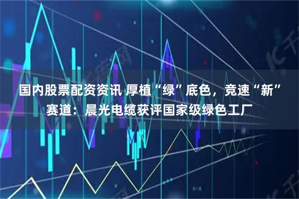 国内股票配资资讯 厚植“绿”底色,竞速“新”赛道:晨光电缆获评国家级绿色工厂